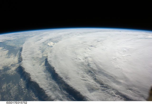 ISS017-E-015752 -- Hurricane Ike