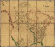 map of early North America