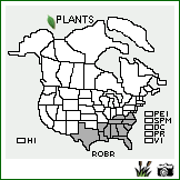 Distribution of Rosa bracteata J.C. Wendl.. . Image Available. 