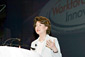 Secretary Chao speaking at the Workforce Innovations conference.