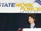 Secretary Chao addressing the Winter Policy Forum of the National Association of State Workforce Agencies