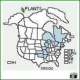 Distribution of Crataegus coccinioides Ashe. . Image Available. 