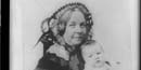 Elizabeth Cady Stanton and her daughter Harriot, 1856.