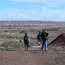 hiking in the Painted Desert