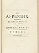 Cowper Appendix Titlepage