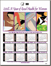 Healthy Women Calendar