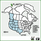 Distribution of Leymus triticoides (Buckley) Pilg.. . Image Available. 