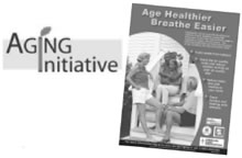 Age Healthier, Breathe Easier Poster