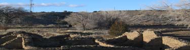 Oil Rig Over Ruins