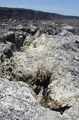 Fissure on the floor of Kilauea Caldera