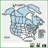 Distribution of Carex canescens L.. . Image Available. 