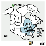 Distribution of Carex jamesii Schwein.. . Image Available. 