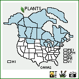 Distribution of Carex vaginata Tausch. . Image Available. 