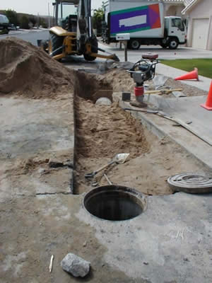 Bryan Street Improvements Manhole Cover