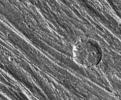 Grooves and Craters on Ganymede