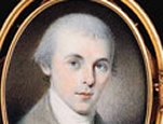 James Madison. Watercolor on ivory, in gold case. Charles Willson Peale. 1783. Prints and Photographs Division. Library of Congress. LC-USZC4-4097.