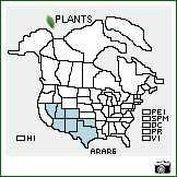 Distribution of Aristida arizonica Vasey. . Image Available. 