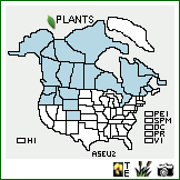 Distribution of Astragalus eucosmus B.L. Rob.. . Image Available. 