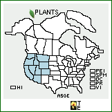 Distribution of Astragalus geyeri A. Gray. . Image Available. 