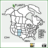 Distribution of Astragalus humillimus A. Gray. . Image Available. 