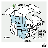 Distribution of Astragalus lotiflorus Hook.. . Image Available. 