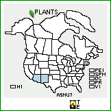 Distribution of Astragalus nutriosensis S.C. Sand.. . 