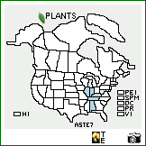 Distribution of Astragalus tennesseensis A. Gray ex Chapm.. . Image Available. 