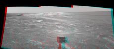 Looking at 'Endurance' on Sol 108 (3-D)