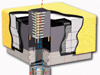 Cutaway of the LAT instrument