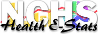 N C H S Health E Stats logo