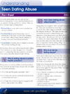 image of cover for Understanding Teen Dating Abuse Fact Sheet
