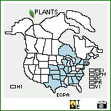 Distribution of Echinacea pallida (Nutt.) Nutt.. . Image Available. 