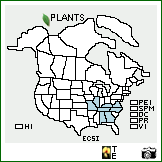 Distribution of Echinacea simulata R.L. McGregor. . Image Available. 