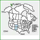 Distribution of Trifolium attenuatum Greene. . 