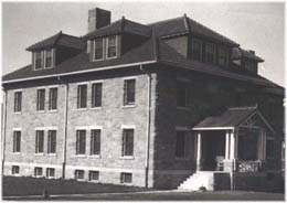 Historic photograph of an officer's residence