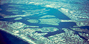 Aeiral view of the eastern portion of Jamaica Bay