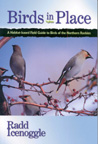 Cover of Birds in Place. Cedar Waxwings in a tree.