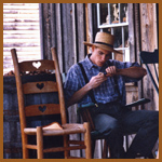 Whittling at the Woodworker's Barn