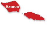 Map of Samoa