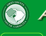 Aiken County Seal - South Carolina Map with Aiken County Inset