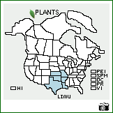 Distribution of Liatris mucronata DC.. . Image Available. 