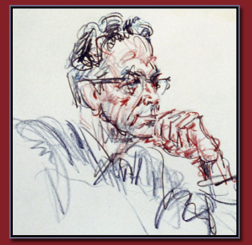 Image of Harry Blackmun by Howard Brodie, 1974