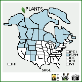 Distribution of Salix glauca L.. . Image Available. 