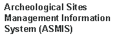 Archeological Sites Management Information System