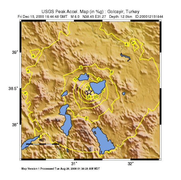 Peak Ground Acceleration Image