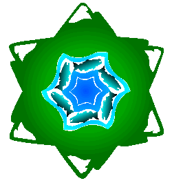 Stylistic representation of relationship between fish habitat and the environment.