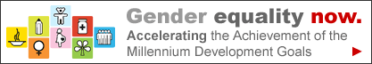 Gender Equality Now. Accelerating the Achievement of the Millennium Development Goals
