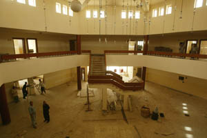 USAID is renovating this training center of the Ministry of Justice to serve as a temporary office for core staff of the Ministry of Justice. Both this building and the ministry's main office were looted in the war.