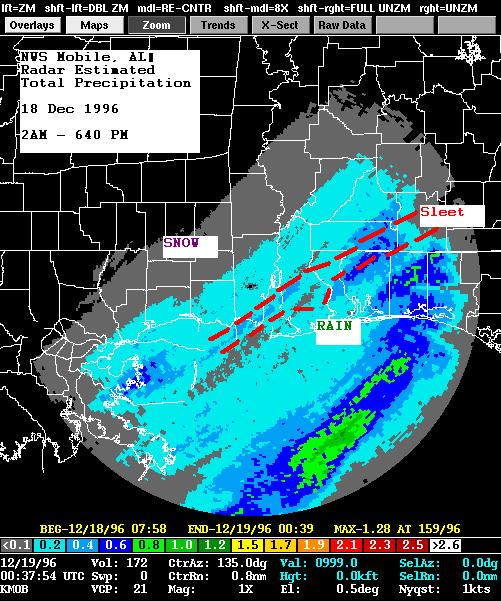 Storm Total Precipitation