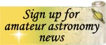 sign-up for amateur astronomy news
